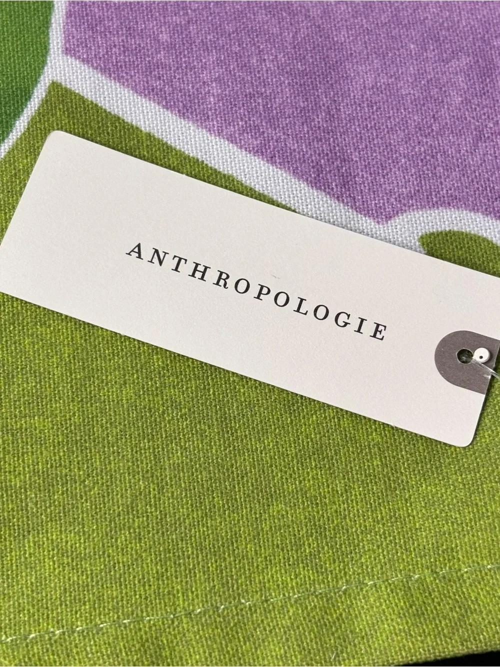 NWT Anthropologie Soup Of The Day Bar Dish Towel 24” X 12”